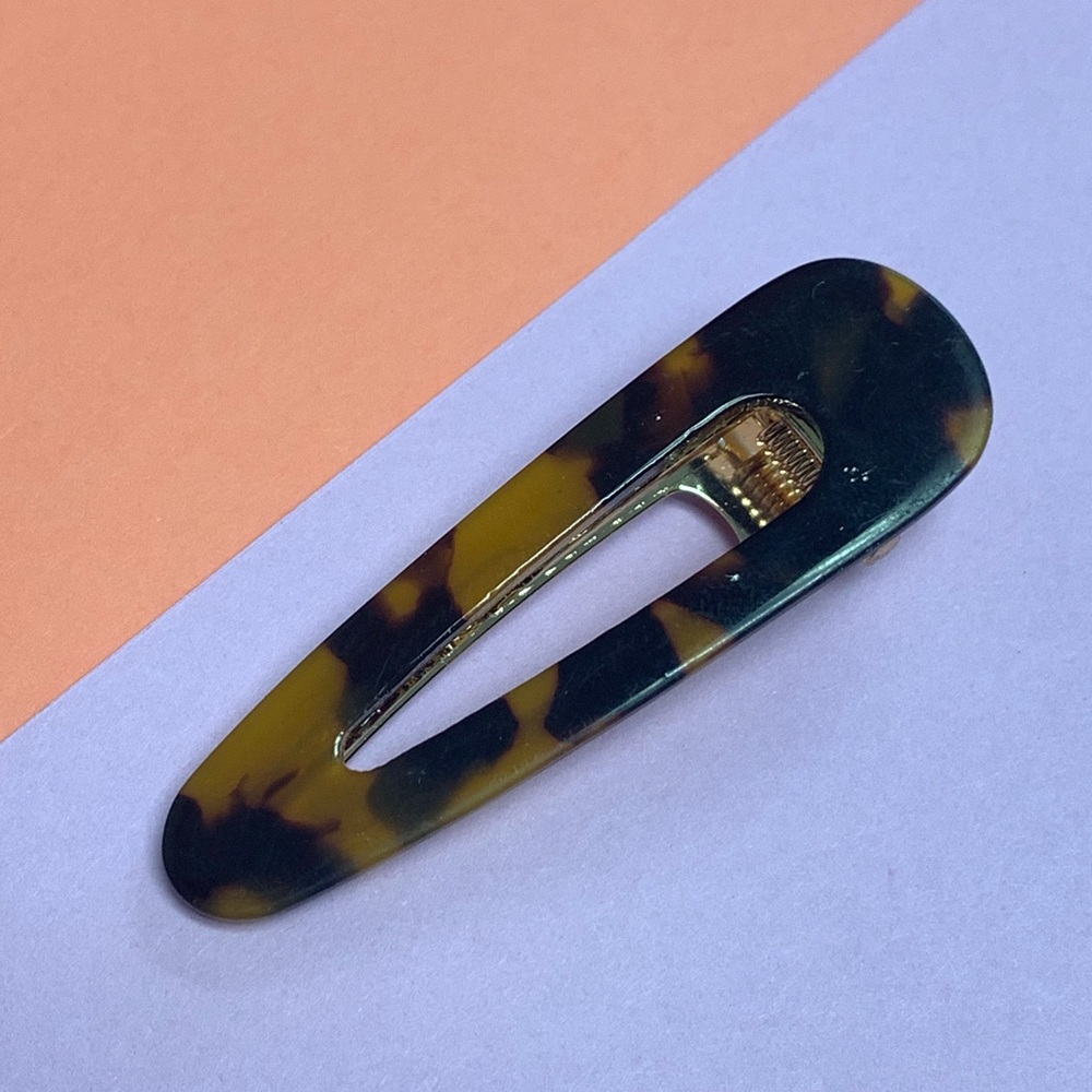 Korean Leopard Print Vintage Hair Clips